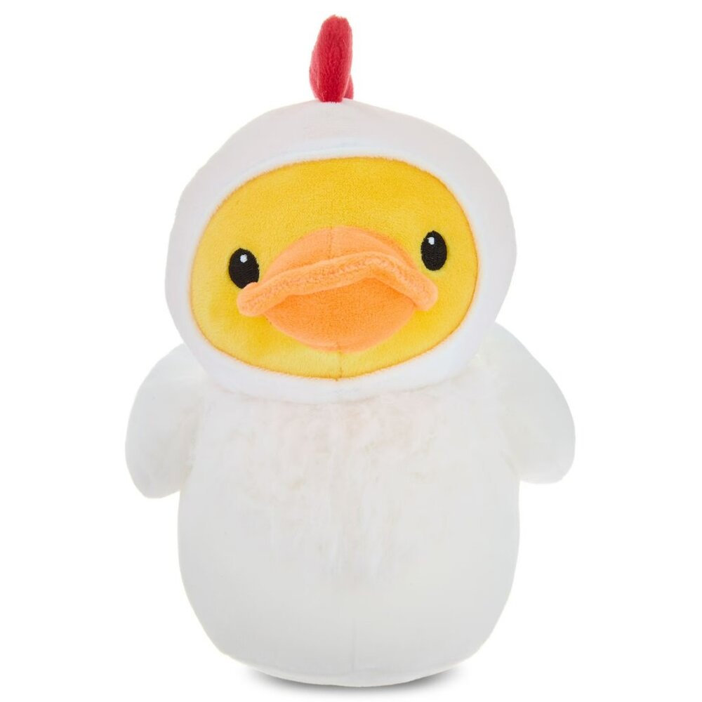 Quackerz Duck Chicken 7.5" Easter Spring Plush Way To Celebrate